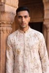 Outluk Wedding Vol 60 Silk Mens Kurta With Pajama 